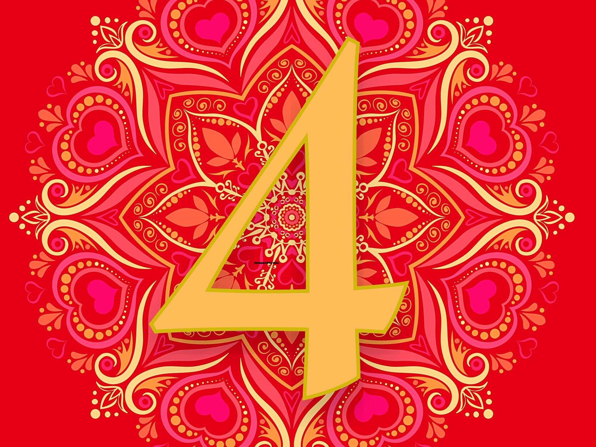 ¿Qué significa el número 4  en la numerología?